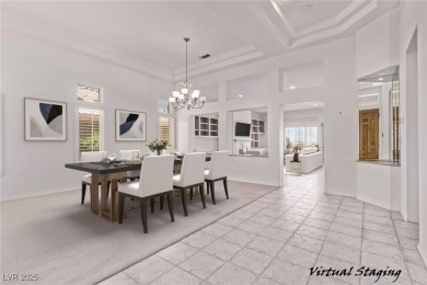 Step through 10-foot entry doors into vaulted ceilings  enjoy on Highland Falls Golf Club in Nevada - for sale on GolfHomes.com, golf home, golf lot