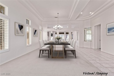 Step through 10-foot entry doors into vaulted ceilings  enjoy on Highland Falls Golf Club in Nevada - for sale on GolfHomes.com, golf home, golf lot
