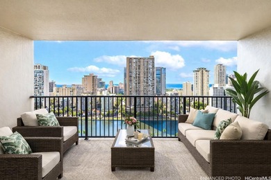 Welcome to this high floor, beautiful and bright corner unit at on Ala Wai Golf Course in Hawaii - for sale on GolfHomes.com, golf home, golf lot