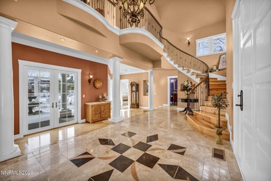 Pristine mountain views and golf course serenity out your back on Montreux Golf and Country Club in Nevada - for sale on GolfHomes.com, golf home, golf lot