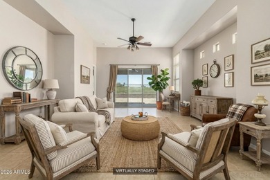 *On the Golf Course* A charming single-story home in The on Tuscany Falls At Pebble Creek in Arizona - for sale on GolfHomes.com, golf home, golf lot