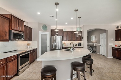 Gorgeous home offering style, comfort, and stunning golf course on Copper Canyon Golf Club in Arizona - for sale on GolfHomes.com, golf home, golf lot