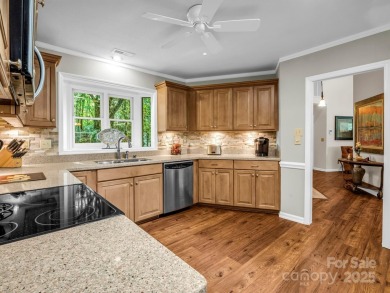 Immaculate golf course home overlooking the 16th fairway of on Rumbling Bald Resort on Lake Lure in North Carolina - for sale on GolfHomes.com, golf home, golf lot