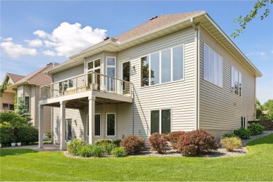 Lake Front on Sunrise Lake.  Custom walk-out home on Sunrise on TPC of the Twin Cities in Minnesota - for sale on GolfHomes.com, golf home, golf lot