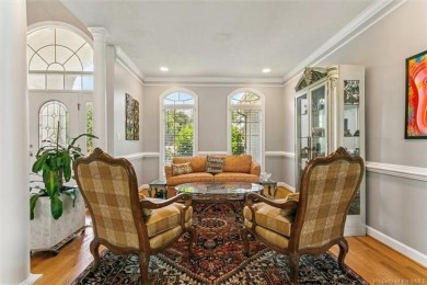 Spectacular custom brick transitional in Kiln Creek's premier on Kiln Creek Golf and Country Club in Virginia - for sale on GolfHomes.com, golf home, golf lot
