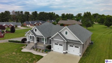 Welcome to this stunning Craftsman-style home built in 2018 on Campbellsville Country Club in Kentucky - for sale on GolfHomes.com, golf home, golf lot