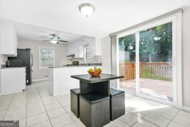 This beautifully updated home in the Hunter's Walk community on Heritage Golf Links in Georgia - for sale on GolfHomes.com, golf home, golf lot