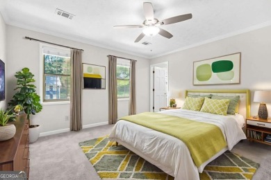 This beautifully updated home in the Hunter's Walk community on Heritage Golf Links in Georgia - for sale on GolfHomes.com, golf home, golf lot