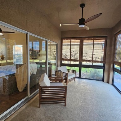 Enter this cozy home that offers the perfect space for a single on Lake Ashton Golf Club in Florida - for sale on GolfHomes.com, golf home, golf lot