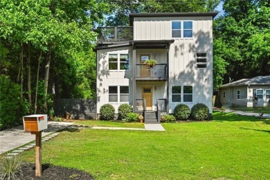 Modern style in established neighborhood adjacent to the famed on East Lake Golf Club in Georgia - for sale on GolfHomes.com, golf home, golf lot