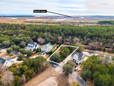 Exceptional .44-acre homesite on Colony Club Drive in the heart on DeBordieu Country Club in South Carolina - for sale on GolfHomes.com, golf home, golf lot