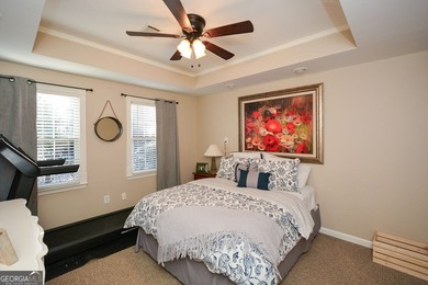 Imagine pulling into the driveway of a stunning traditional on Canongate At Eagle Watch Golf Club in Georgia - for sale on GolfHomes.com, golf home, golf lot