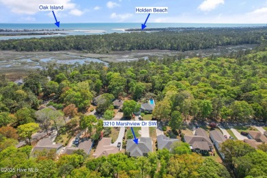 Welcome to 3210 Marsh View Drive--a meticulously maintained home on Lockwood Folly Country Club in North Carolina - for sale on GolfHomes.com, golf home, golf lot
