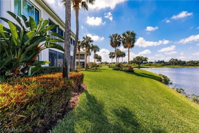 Walking in to a Fabulous WATER VIEW and the 9th Hole of The on Estero Country Club in Florida - for sale on GolfHomes.com, golf home, golf lot