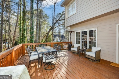 Imagine pulling into the driveway of a stunning traditional on Canongate At Eagle Watch Golf Club in Georgia - for sale on GolfHomes.com, golf home, golf lot