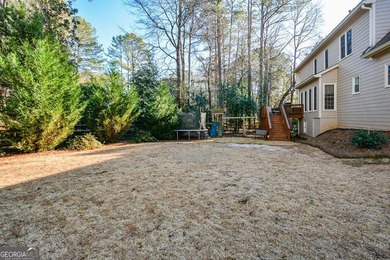 Imagine pulling into the driveway of a stunning traditional on Canongate At Eagle Watch Golf Club in Georgia - for sale on GolfHomes.com, golf home, golf lot
