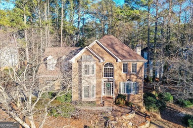 Imagine pulling into the driveway of a stunning traditional on Canongate At Eagle Watch Golf Club in Georgia - for sale on GolfHomes.com, golf home, golf lot