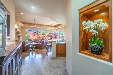 This exceptional 3-bedroom, 3-bath residence in the prestigious on Entrada at Snow Canyon in Utah - for sale on GolfHomes.com, golf home, golf lot