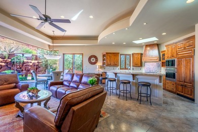 This exceptional 3-bedroom, 3-bath residence in the prestigious on Entrada at Snow Canyon in Utah - for sale on GolfHomes.com, golf home, golf lot