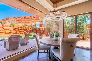 This exceptional 3-bedroom, 3-bath residence in the prestigious on Entrada at Snow Canyon in Utah - for sale on GolfHomes.com, golf home, golf lot