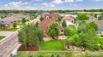 Space for everyone in this 6 bed 6 bath custom home w/ amazing on Pelican Lakes Golf and Country Club in Colorado - for sale on GolfHomes.com, golf home, golf lot