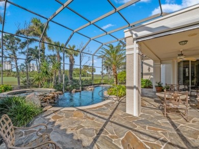 This stunning villa home, located in the highly desirable Mira on Bonita Bay West in Florida - for sale on GolfHomes.com, golf home, golf lot