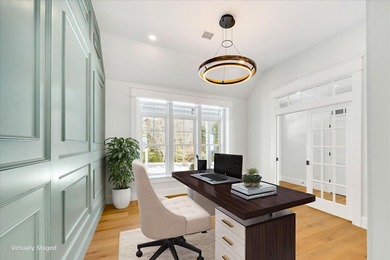 Contemporary and luxurious first floor living!! This 2730 sq ft on Quashnet Valley Country Club in Massachusetts - for sale on GolfHomes.com, golf home, golf lot