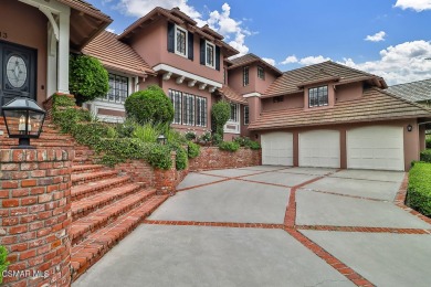 Nestled on a serene, tree-lined street in the prestigious on North Ranch Country Club in California - for sale on GolfHomes.com, golf home, golf lot