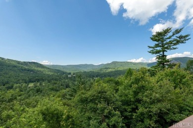 Perched high above Sapphire Valley, this stunning mountain on The Country Club of Sapphire Valley in North Carolina - for sale on GolfHomes.com, golf home, golf lot