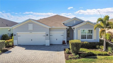 NEED A 3-CAR GARAGE? This contemporary lake view home has 4 on Babcock National Golf Course in Florida - for sale on GolfHomes.com, golf home, golf lot