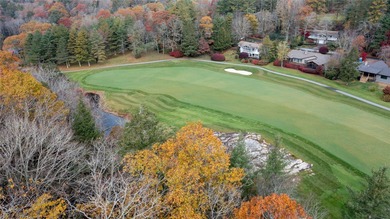 Imagine beginning your days with the quiet sweep of the 5th on Highlands Falls Country Club in North Carolina - for sale on GolfHomes.com, golf home, golf lot