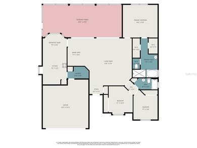 Beautiful Golf Course & Pond Views. Located in the sought-after on Tampa Bay Golf and Country Club in Florida - for sale on GolfHomes.com, golf home, golf lot