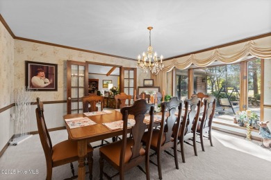 NOW AVAILABLE - GRANDIOSE, CUSTOM BUILT HOME WITH LARGE SPACES on Brandywine Bay Golf Club in North Carolina - for sale on GolfHomes.com, golf home, golf lot