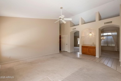 This stunning home shines inside and out, spanning over 2,207 on Westbrook Village Golf Club in Arizona - for sale on GolfHomes.com, golf home, golf lot