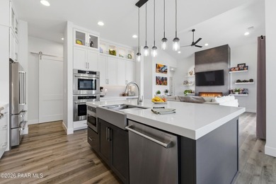 Completed in December 2024 by Wind Dancer Builders, this light on Talking Rock Golf Club in Arizona - for sale on GolfHomes.com, golf home, golf lot