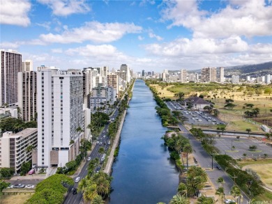 Welcome to your slice of paradise in the heart of Waikiki! This on Ala Wai Golf Course in Hawaii - for sale on GolfHomes.com, golf home, golf lot