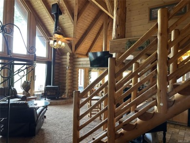 Beautiful 3-bedroom, 2-bath true full log cabin located directly on Big Bear Mountain Ski and Golf Resort in California - for sale on GolfHomes.com, golf home, golf lot