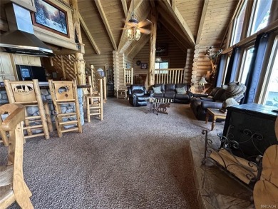 Beautiful 3-bedroom, 2-bath true full log cabin located directly on Big Bear Mountain Ski and Golf Resort in California - for sale on GolfHomes.com, golf home, golf lot