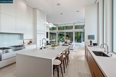 This Swatt-Miers home is impeccably appointed and commands on Orinda Country Club in California - for sale on GolfHomes.com, golf home, golf lot