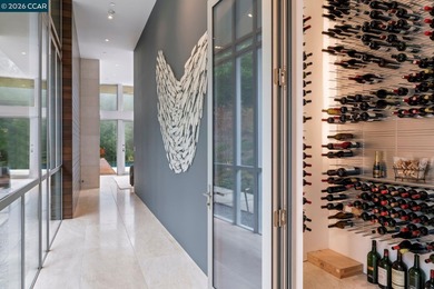 This Swatt-Miers home is impeccably appointed and commands on Orinda Country Club in California - for sale on GolfHomes.com, golf home, golf lot