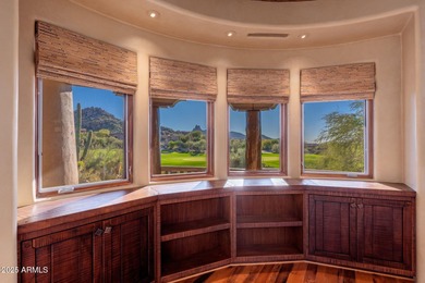 Set within the gated enclave of Pinnacle Canyon at Troon North on Troon North Golf Club  in Arizona - for sale on GolfHomes.com, golf home, golf lot