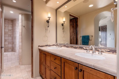 Set within the gated enclave of Pinnacle Canyon at Troon North on Troon North Golf Club  in Arizona - for sale on GolfHomes.com, golf home, golf lot