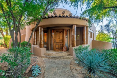 Set within the gated enclave of Pinnacle Canyon at Troon North on Troon North Golf Club  in Arizona - for sale on GolfHomes.com, golf home, golf lot