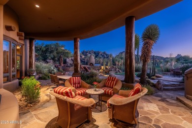 Set within the gated enclave of Pinnacle Canyon at Troon North on Troon North Golf Club  in Arizona - for sale on GolfHomes.com, golf home, golf lot