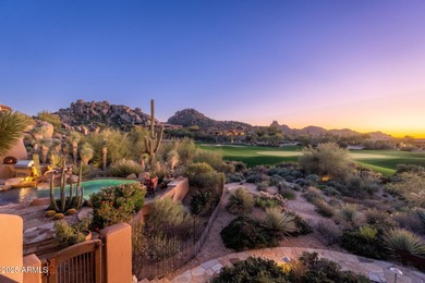 Set within the gated enclave of Pinnacle Canyon at Troon North on Troon North Golf Club  in Arizona - for sale on GolfHomes.com, golf home, golf lot