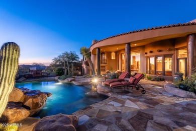 Set within the gated enclave of Pinnacle Canyon at Troon North on Troon North Golf Club  in Arizona - for sale on GolfHomes.com, golf home, golf lot