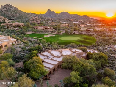 Set within the gated enclave of Pinnacle Canyon at Troon North on Troon North Golf Club  in Arizona - for sale on GolfHomes.com, golf home, golf lot