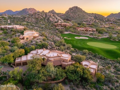 Set within the gated enclave of Pinnacle Canyon at Troon North on Troon North Golf Club  in Arizona - for sale on GolfHomes.com, golf home, golf lot