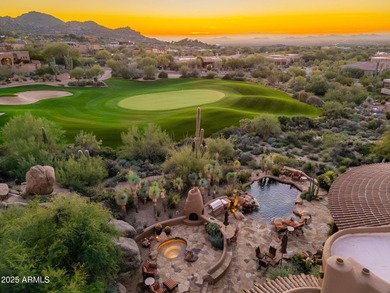 Set within the gated enclave of Pinnacle Canyon at Troon North on Troon North Golf Club  in Arizona - for sale on GolfHomes.com, golf home, golf lot