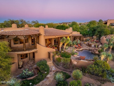 Set within the gated enclave of Pinnacle Canyon at Troon North on Troon North Golf Club  in Arizona - for sale on GolfHomes.com, golf home, golf lot